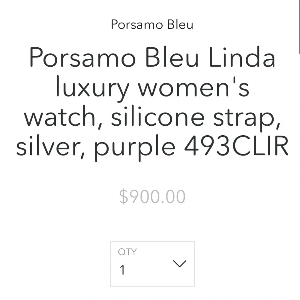 Porsamo Bleu Linda Luxury Women’s Watch - Picture 8 of 14